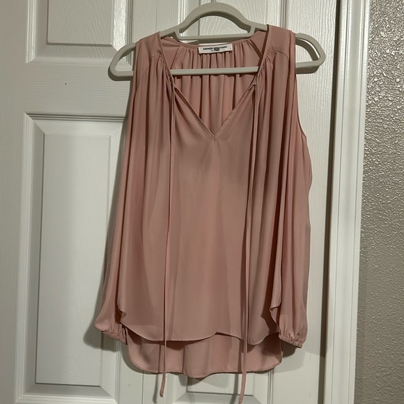 Amanda Uprichard Tops - NWOT Amanda Uprichard Pink Long Sleeve Blouse